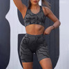 跃牌【菲凡系列】健身服跑步运动套装夏季高腰提臀防震无缝瑜伽服套装S051 商品缩略图3