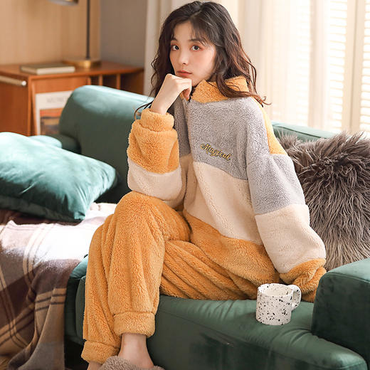 特价【清仓大促】洁丽雅保暖家居服套装 商品图1