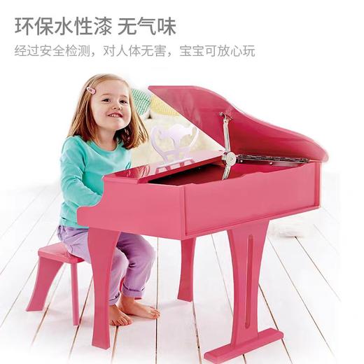 4楼Eubelle欧蓓 Hape30键儿童木质三角机械钢琴 可弹奏 初学者男女孩益智玩具 吊牌价：1198元 活动价：359元 商品图1