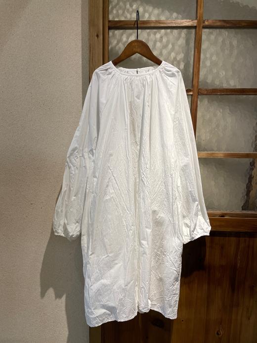 (g)白色圆领罩衫 商品图9