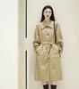 福利款  重磅渠道  小禾中长款风衣 进口棉灯笼袖设计 慵懒休闲 廓形风衣 商品缩略图0