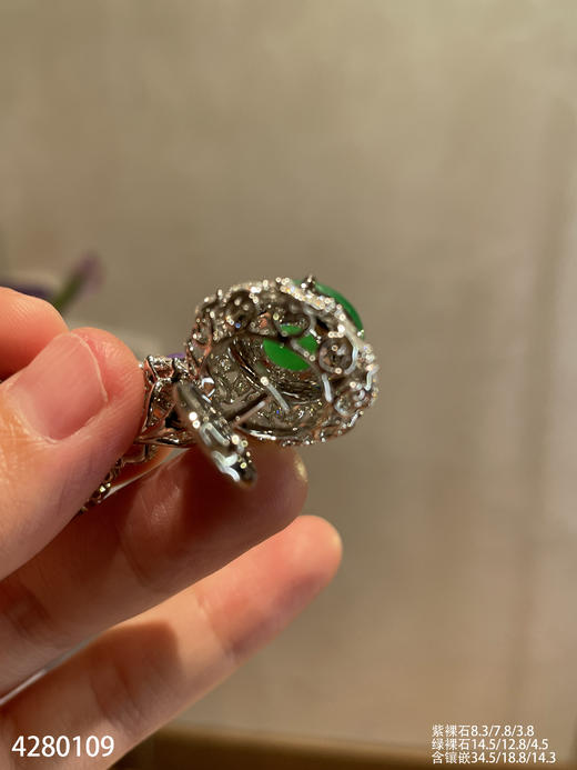 双色蛋面吊坠【4280109】具体价格微信咨询 商品图7