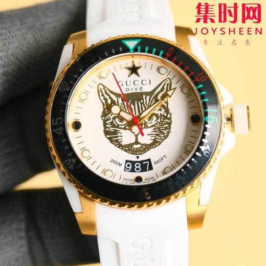 古驰Gucci新款男士石英腕表 表径40mm 商品图3