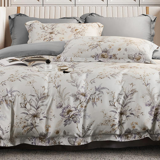 【春上新】10楼 安睡宝 天丝棉印花套件--伊诺克 吊牌价1599-2199元 活动价369-499元 商品图1