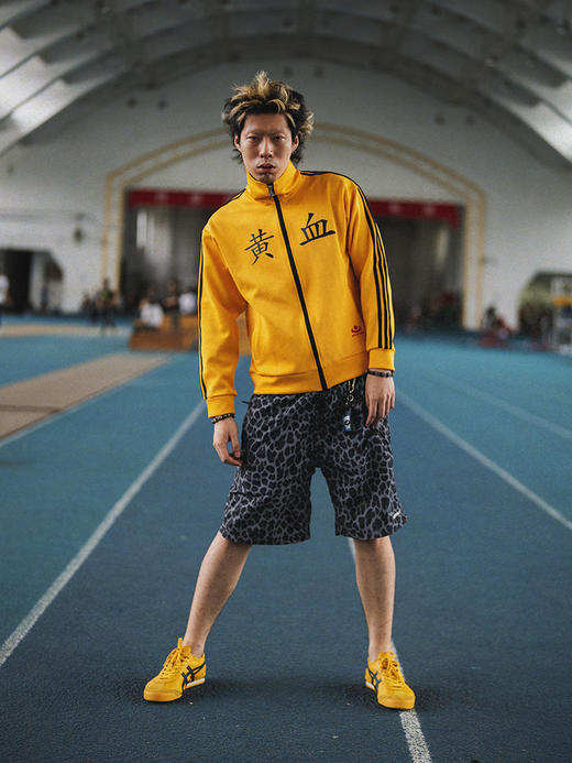 STAxMEIHUA梅花联名复古运动外套:黄血 商品图5