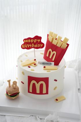 薯条汉堡蛋糕【提前1天预定】