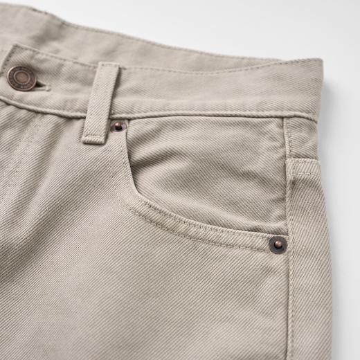 ROMI STUDIO“法式优雅”长绒斜纹棉高士线洗水直筒牛仔裤431NS080 商品图2