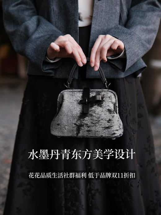 BEN by SONG2024秋冬新品东方美学包包！安可拉红240g超轻花朵单肩通勤 奢JI品质-匠心原创du立设计师品牌！花痴小姐醉爱的设计师品牌包  奢品篙端箱包五金，东方哲学现代新时尚！ 商品图1