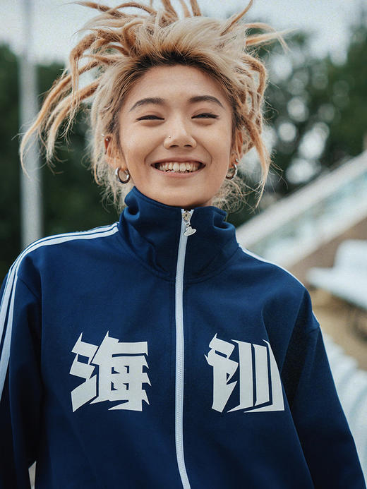 STAxMEIHUA梅花联名复古运动外套:海训 商品图2