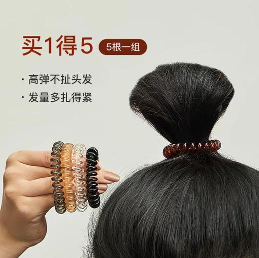 [唯众良品专属]丹麦Evita Peroni依慧达电话线发圈头绳高级感简约发绳皮筋女扎头 商品图3