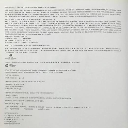 阿尔伯塔图书奖艺术与艺术家概况 数百幅插图 精装16开 商品图4