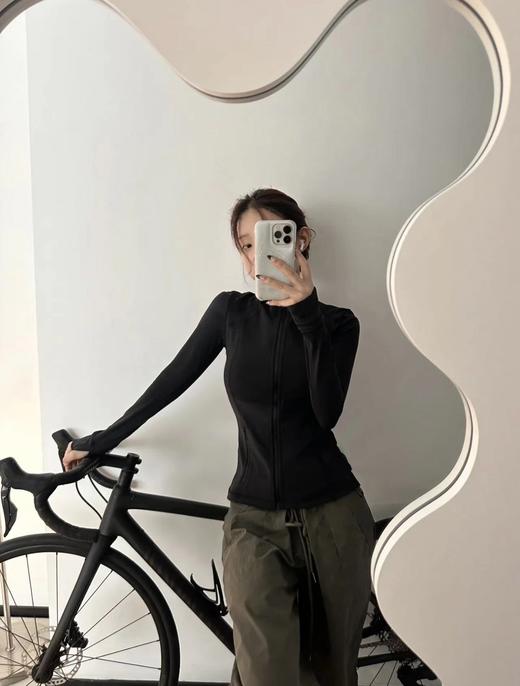 贸易剪标加绒秋冬运动瑜伽外套内搭 商品图7