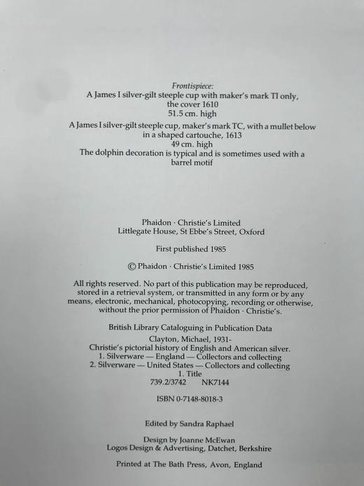 英美银器图史 千余幅插图（140幅彩色） 精装16开 商品图4