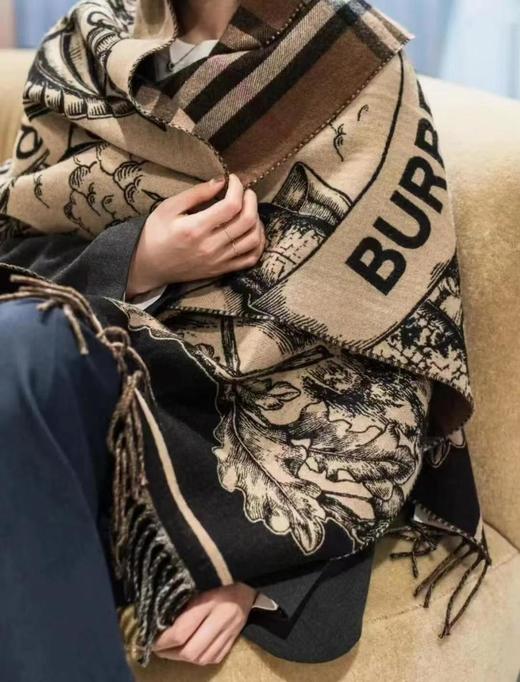 巴宝莉战马双面披肩（AN） 商品图14