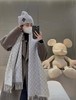 驴家*Monogram老花双面流苏围巾披肩（AN） 商品缩略图12