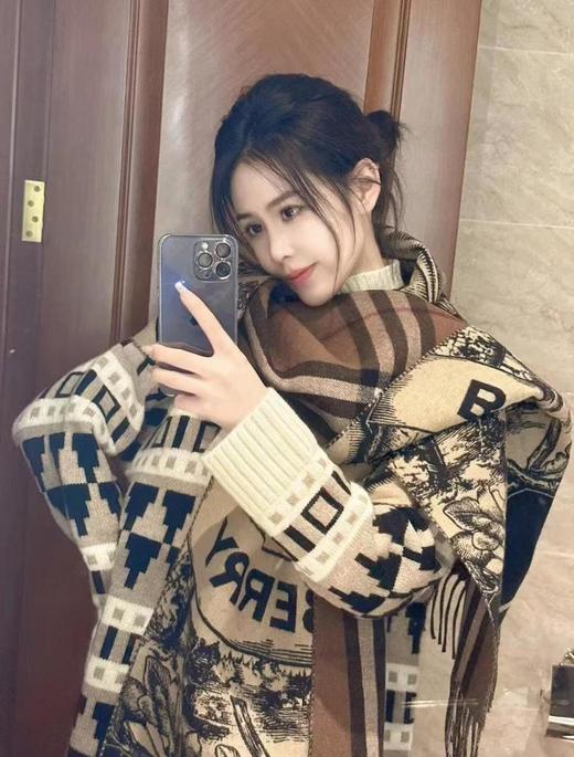 巴宝莉战马双面披肩（AN） 商品图12