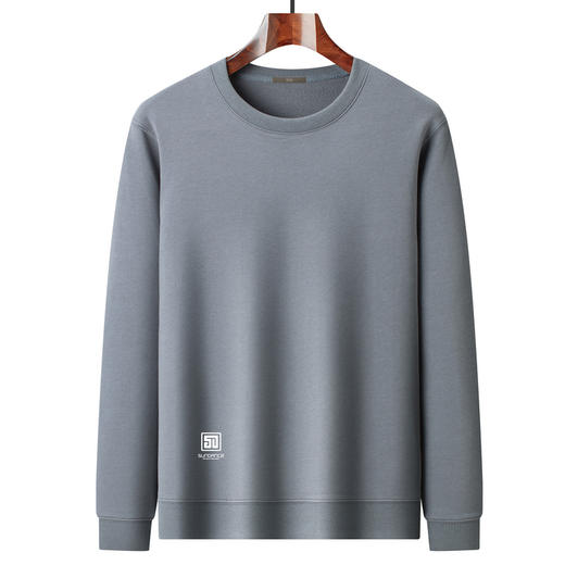 【100%棉】圣得西秋季青春潮流印花圆领套头纯棉卫衣2362978017 商品图1