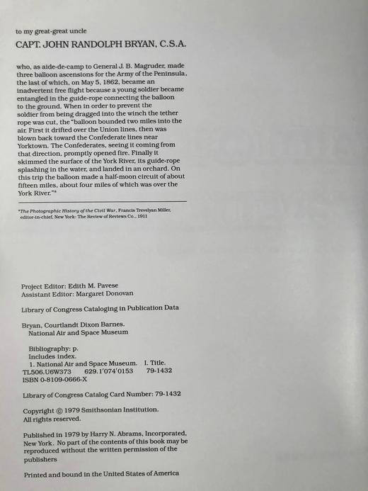 美国国家航空航天博物馆图集（1979） 300幅插图（241幅彩色） 精装大16开 商品图4