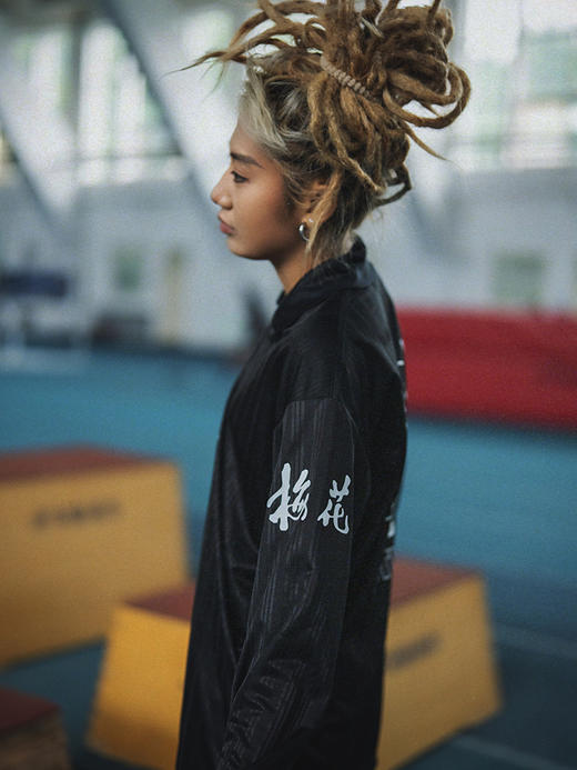 STAxMEIHUA梅花联名复古运动翻领长袖球衣 商品图12