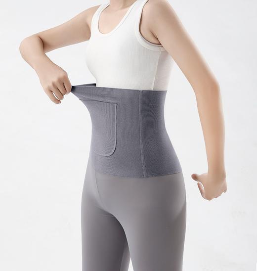 秋冬【德绒护腰加口袋】护腰双兜护腰带 保暖发热暖肚护胃 男女防寒月子护腰  商品图11