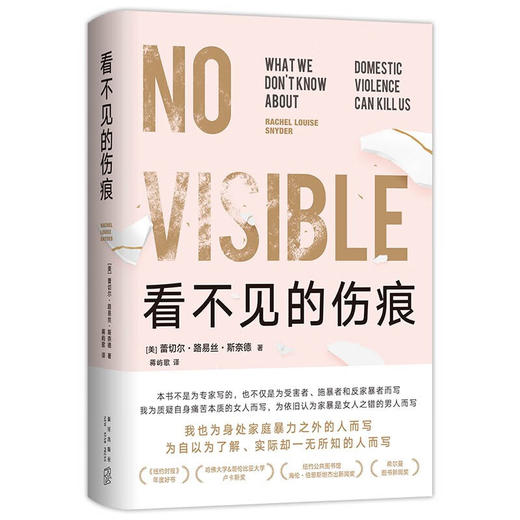 看不见的伤痕 打破对家暴的普遍误解 横扫欧美纪实大奖（美）蕾切尔·路易丝·斯奈德 著 商品图0
