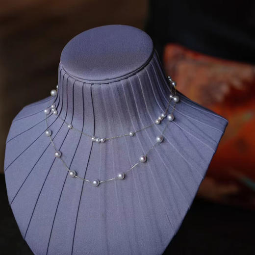 龢盒原创 满天星款akoya珍珠链 项链 商品图6