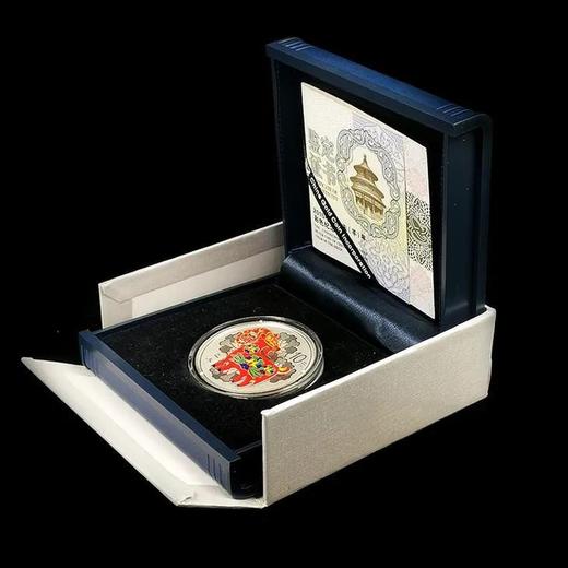 2015年羊年彩色银币 1盎司 原盒原证 商品图5