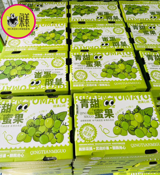 【绿千禧】青霞爆汁小番茄1kg/箱 商品图8