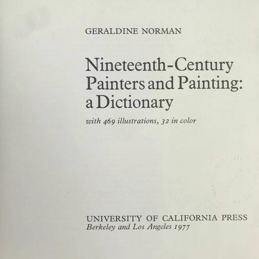 十九世纪画家与画作辞典 469幅插图（32幅彩色） 精装16开 商品图2