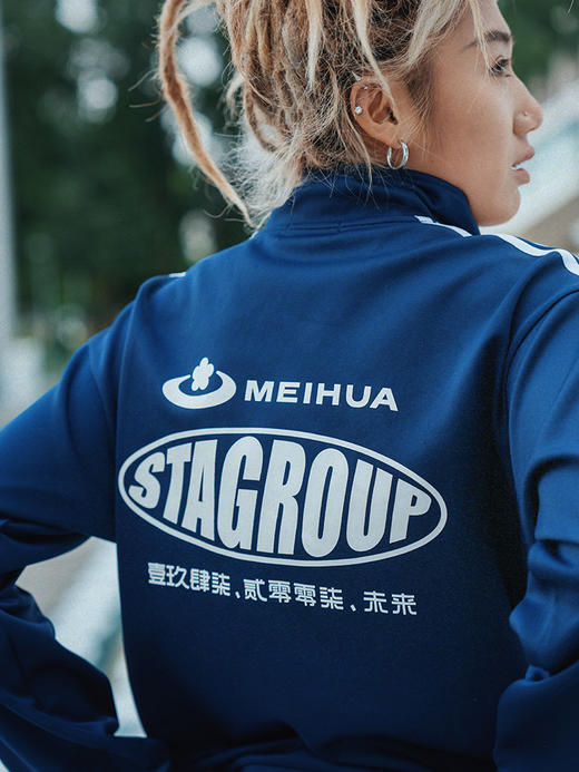 STAxMEIHUA梅花联名复古运动外套:海训 商品图1