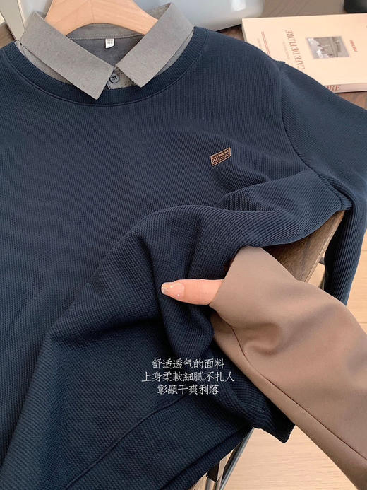 罗蒙加厚假两件（h锁 商品图6