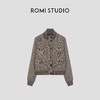 ROMI STUDIO“自我轮廓”*羊毛人字斜纹立领短款外套 431W1073 商品缩略图0