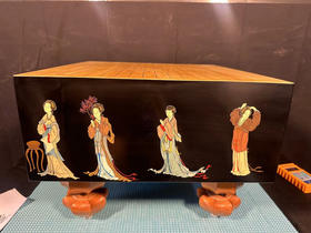 日本老榧木棋墩，金莳绘本榧，有裂缝处理价