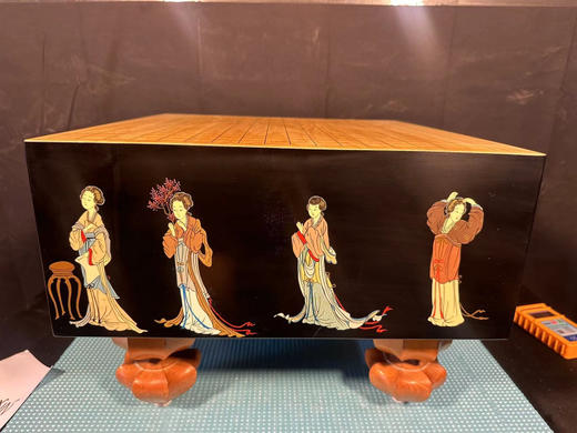 日本老榧木棋墩，金莳绘本榧，有裂缝处理价 商品图0