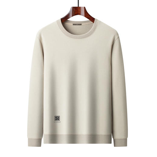 【100%棉】圣得西秋季青春潮流印花圆领套头纯棉卫衣2362978017 商品图0