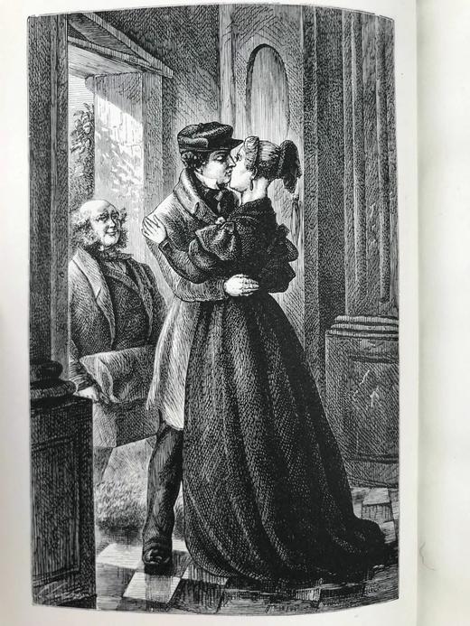 工坊特装本！约19世纪后期 乔治·艾略特《菲利克斯·霍尔特》 6幅插图 全真皮精装36开 商品图4