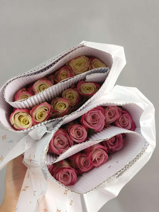 艾莉森玫瑰，双色20支，送一袋营养液 商品图3