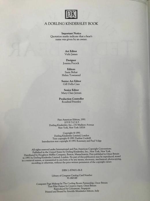 泰迪熊图集 数百幅彩色插图 精装16开 商品图4