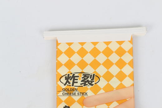 芝士小脆专版包装袋  | 长10.5*宽10+展开19厘米（每袋可装芝士小脆100克左右）铁丝卷边包装袋 商品图1
