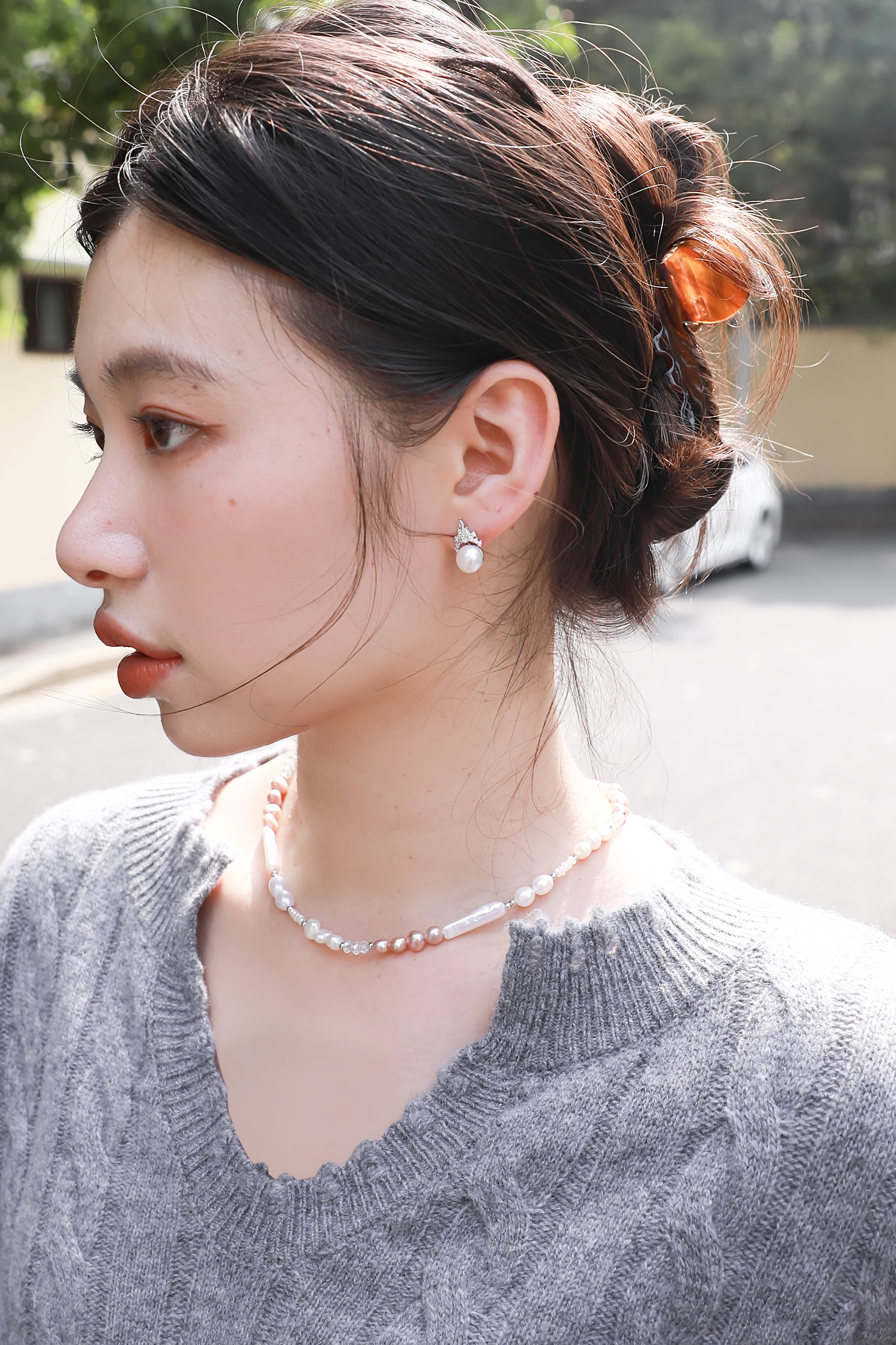 珍珠项链系列～～组合八款可选