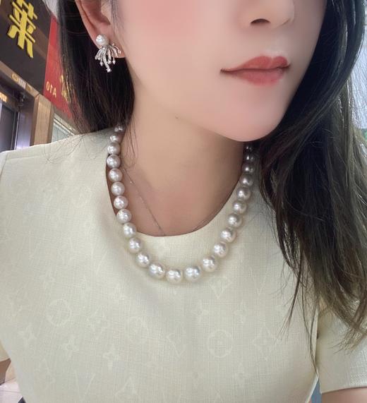 澳洲白珠项链10-14.8MM 商品图5