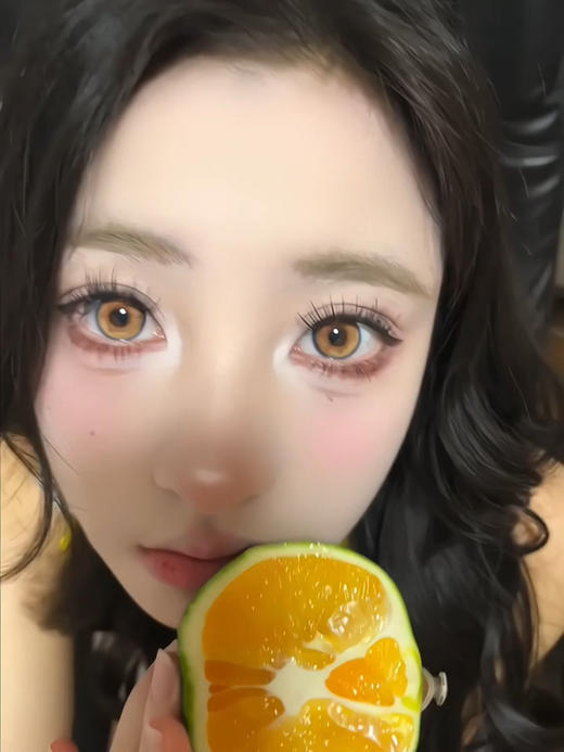 mix&look 祭司圣血 神明少女 粉珠贝母 14.5mm 大直径年抛美瞳 商品图2