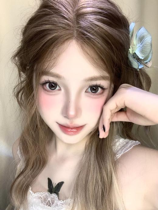 Skeye日抛 · 开心瑞士卷&纯情可丽饼｜ 14.4mm白狮参考着色大直径 日抛 商品图9