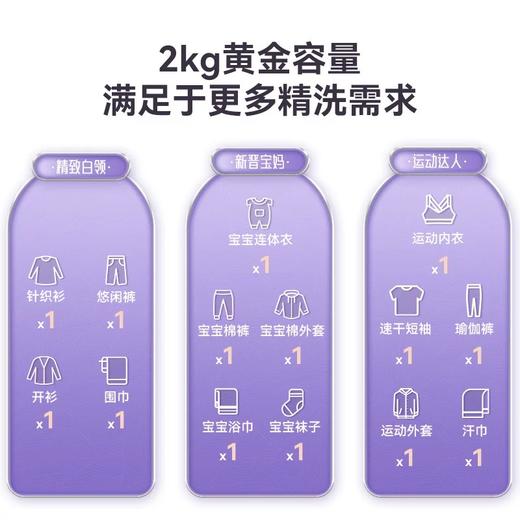 【品牌直供】大宇台式洗烘一体机MW20H 商品图2