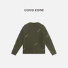 COCO ZONE 设计感纯色女士针织开衫简约圆领上衣CC1C2008 商品缩略图1