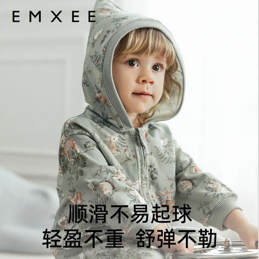 【宝宝服饰】EMXEE嫚熙精灵帽连身衣 商品图4
