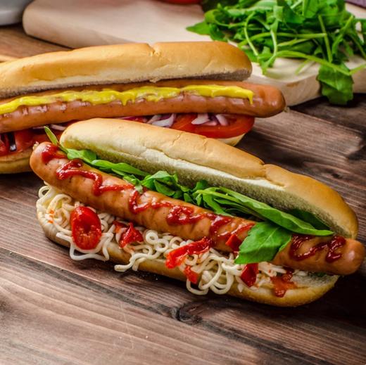 1.2kg 大成台畜C21德式香肠 烘焙热狗面包冷冻香肠长烤肠 约20根 商品图2