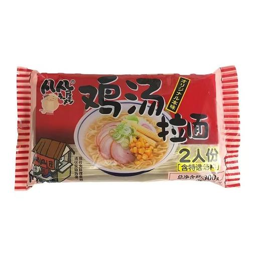 凡凡屋 鸡汤味拉面 300g/袋 商品图0