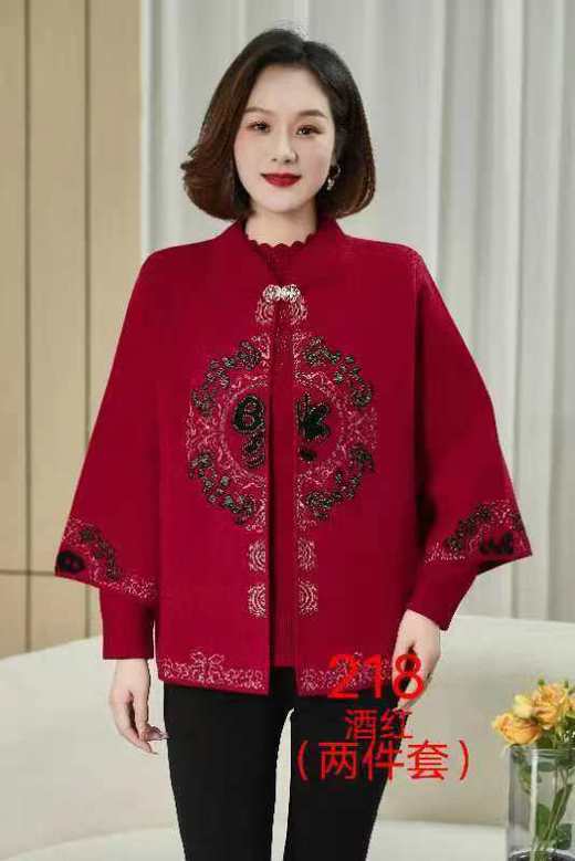 纤织鹿针织毛衫166166 商品图0