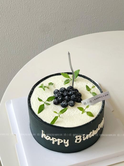 【两人份的快乐】 优雅酷黑  男士蛋糕 商品图1